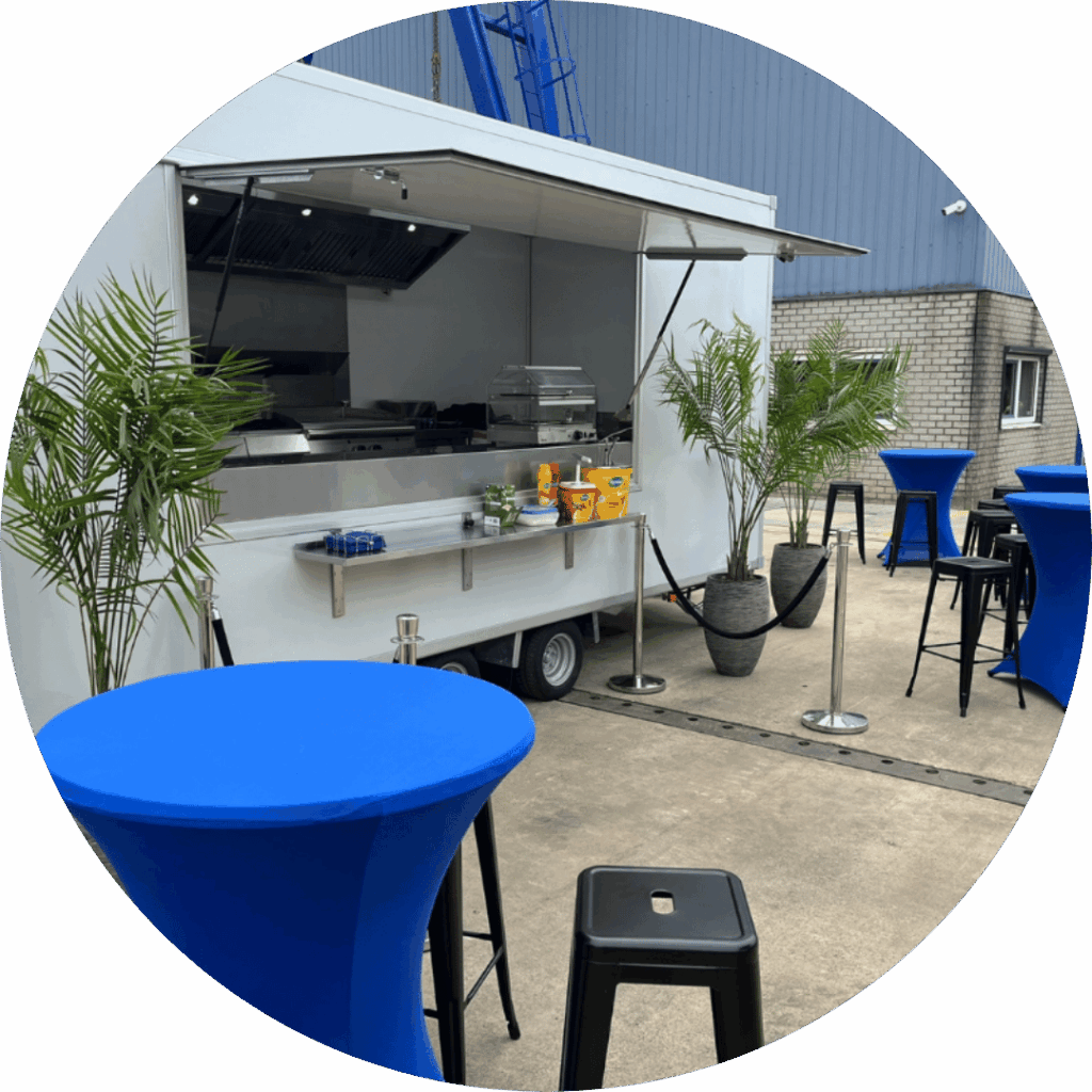 Frietkar huren opsmaak catering
